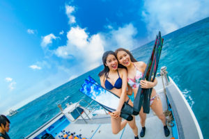 チービシでスキンダイブ