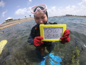 オープンウォーターダイバー講習２日目