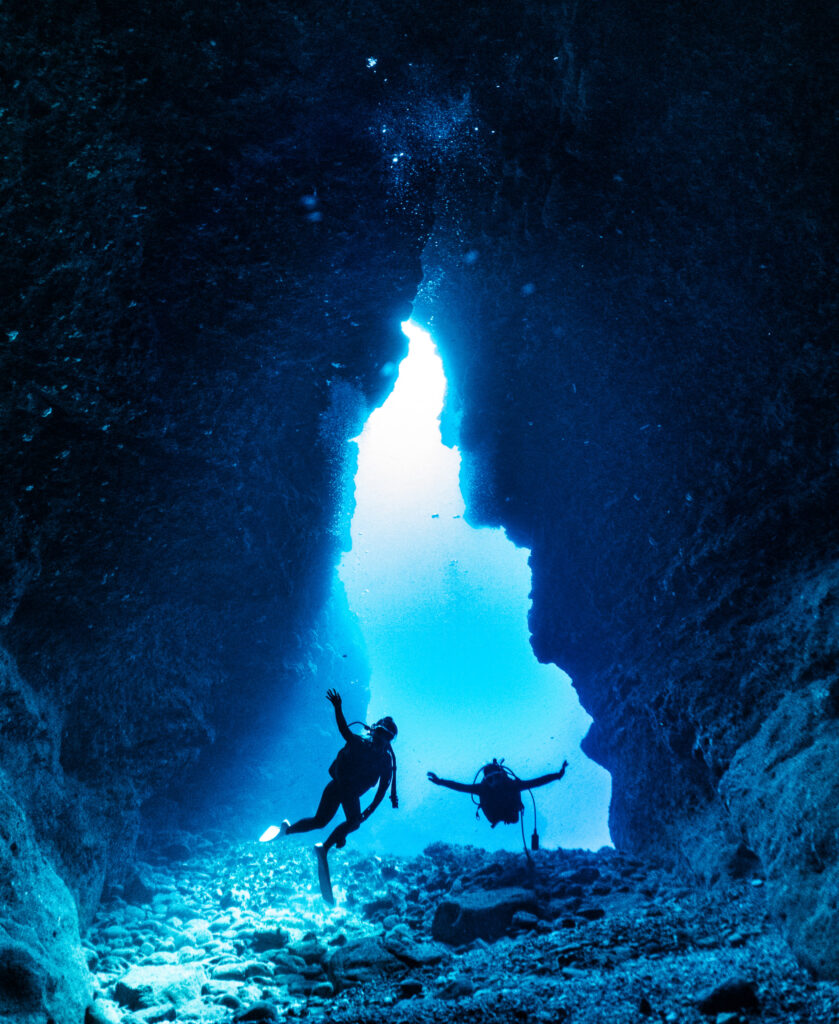 ブルーホールは最高の洞窟