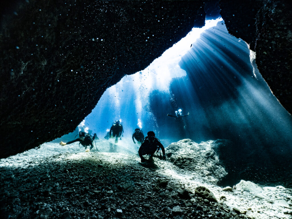 水中に入る光も最強