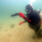 ビーチでアドバンス講習初日