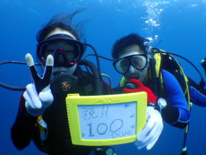 アドバンス講習＆100Dive👍