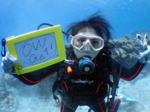 久しぶりの飛び込み